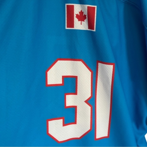 JHL Blue and Red Hockey Jersey #31 - Picture 4 of 4